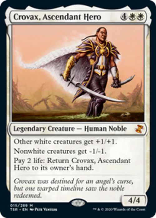Crovax, Ascendant Hero 015/289 - Time Spiral Remastered-Cherry Collectables