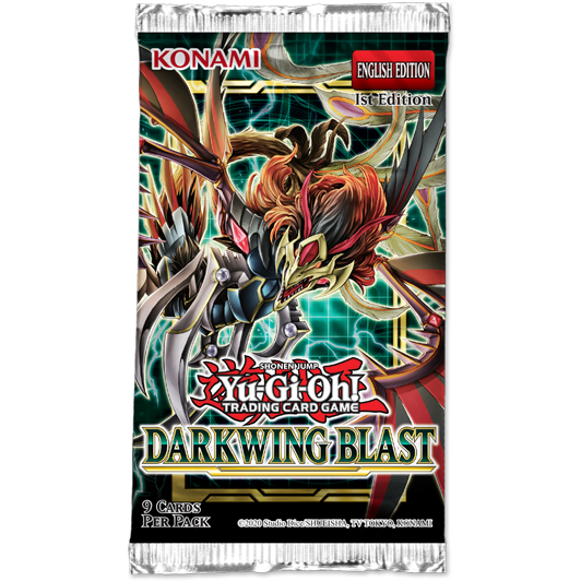 YU-GI-OH! TCG Darkwing Blast 1st Edition Booster Pack