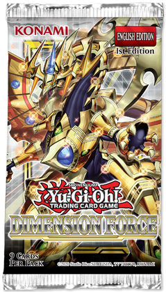 YU-GI-OH! TCG Dimension Force 1st Edition Booster Pack