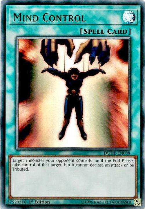 US PRINT Mind Control - DUDE-EN038 - Ultra Rare-Cherry Collectables