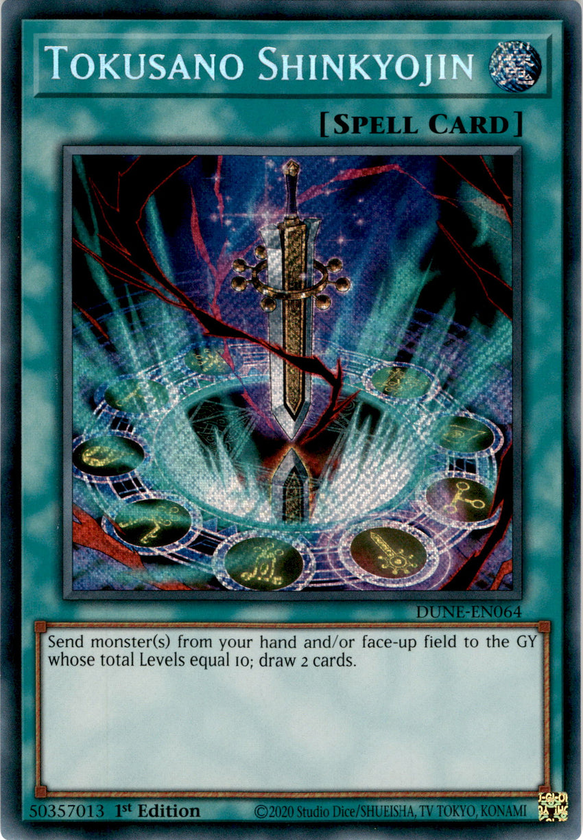 Tokusano Shinkyojin - DUNE-EN064 - Secret Rare 1st Edition