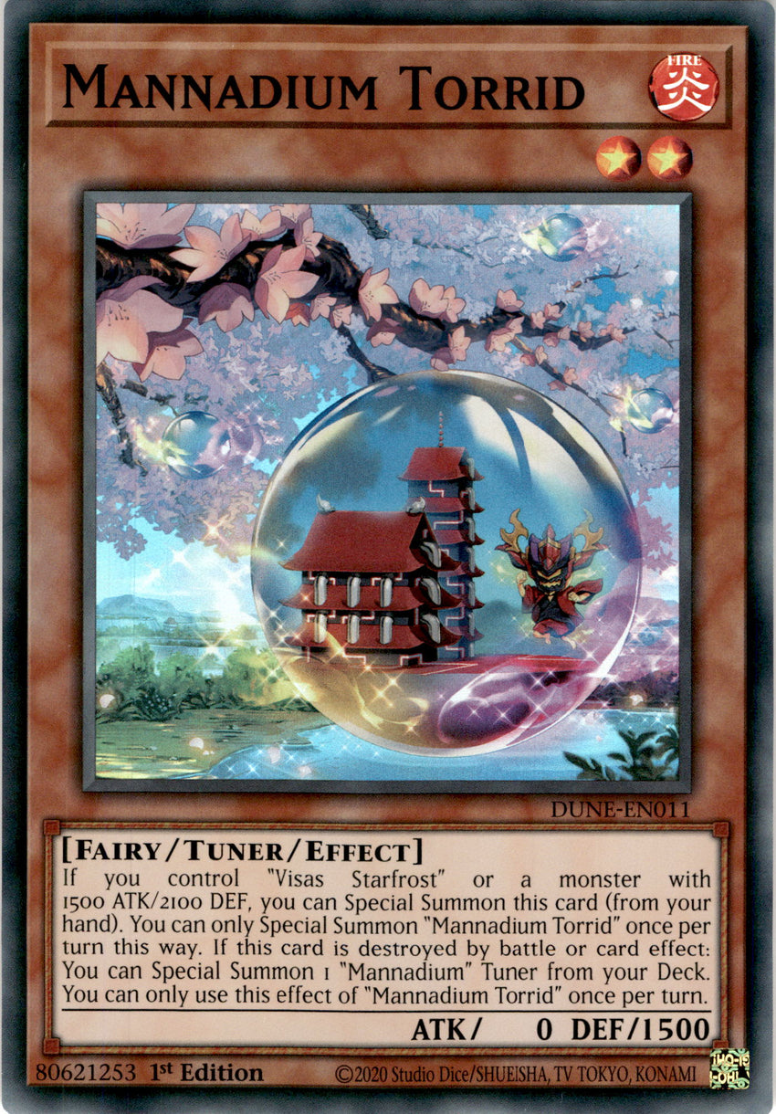 Mannadium Torrid - DUNE-EN011 - Super Rare 1st Edition