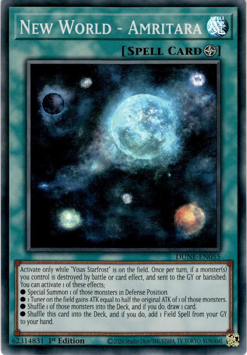 New World - Amritara - DUNE-EN055 - Super Rare 1st Edition