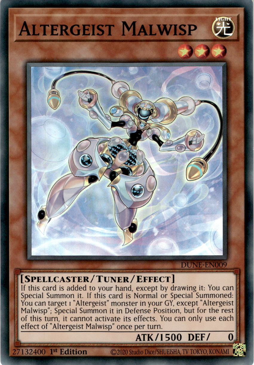 Altergeist Malwisp - DUNE-EN009 - Super Rare 1st Edition