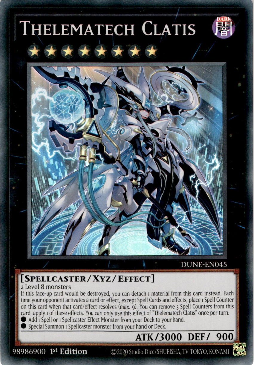 Thelematech Clatis - DUNE-EN045 - Super Rare 1st Edition