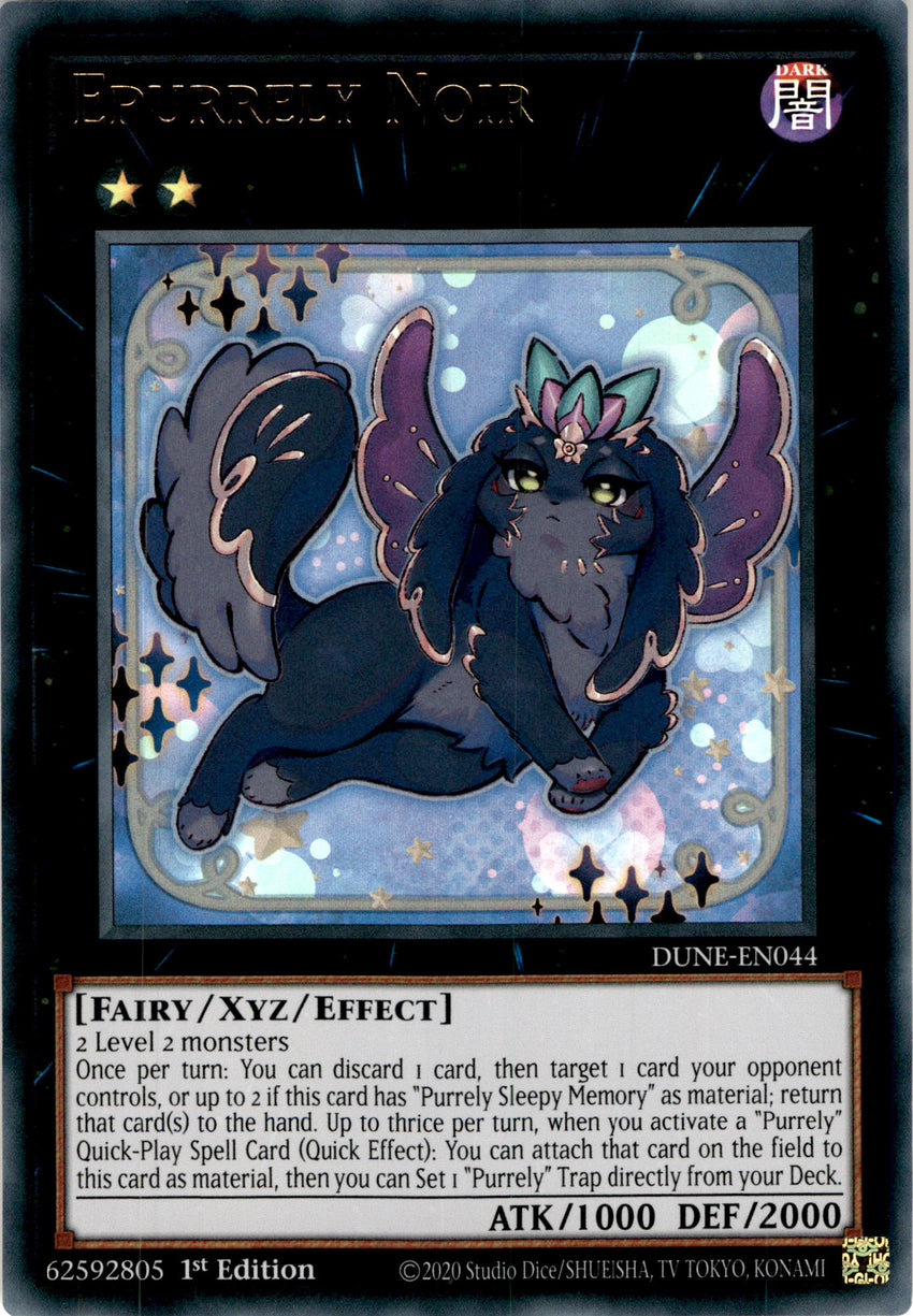 Epurrely Noir - DUNE-EN044 - Ultra Rare 1st Edition