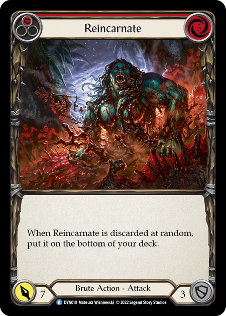 Reincarnate (Red) - DYN010 - Rare Dynasty