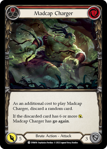 Madcap Charger (Red) - DYN016 - Common Dynasty