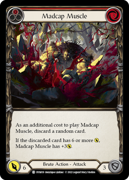 Madcap Muscle (Red) - DYN019 - Common Dynasty