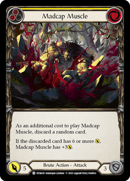 Madcap Muscle (Yellow) - DYN020 - Common Dynasty
