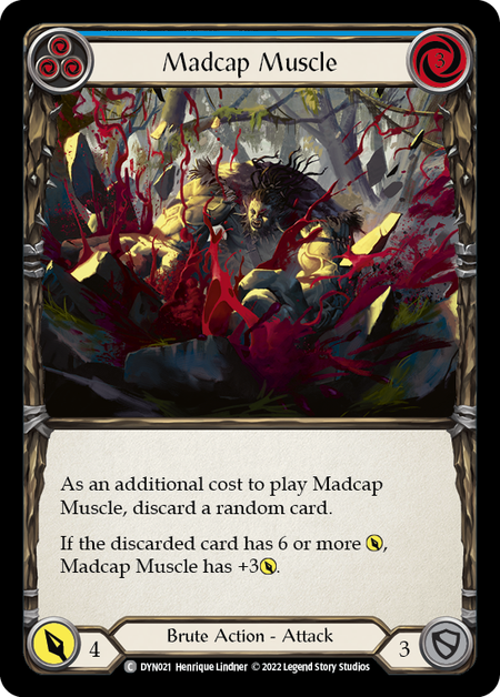 Madcap Muscle (Blue) - DYN021 - Common Dynasty