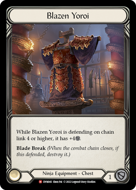Blazen Yoroi - DYN045 - Majestic Dynasty
