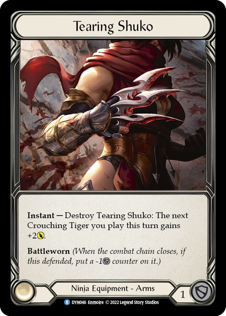 Tearing Shuko - DYN046 - Rare Dynasty