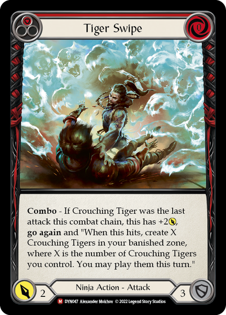 Tiger Swipe - DYN047 - Majestic Dynasty