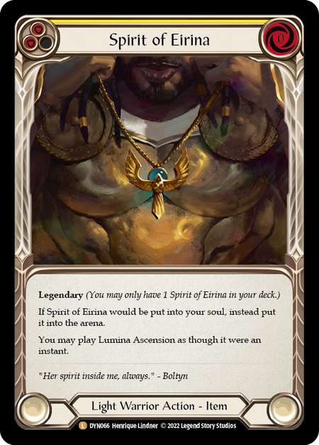 Spirit of Eirina - DYN066 - Legendary Dynasty