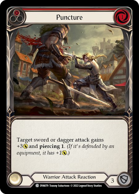 Puncture (Red) - DYN079 - Common Dynasty