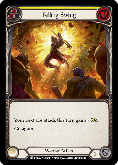 Felling Swing (Yellow) - DYN083 - Common Dynasty