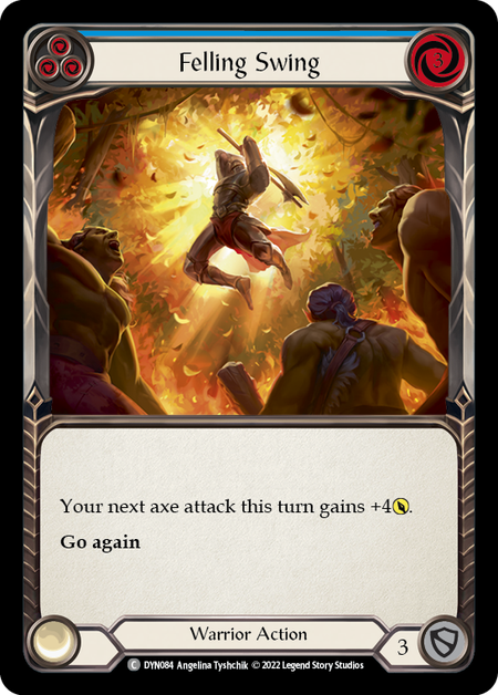 Felling Swing (Blue) - DYN084 - Common Dynasty