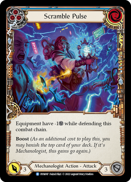 Scramble Pulse (Blue) - DYN097 - Rare Dynasty