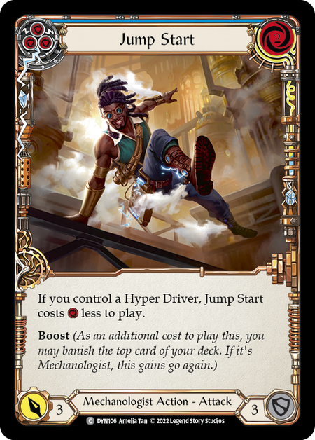 Jump Start (Blue) - DYN106 - Common Dynasty