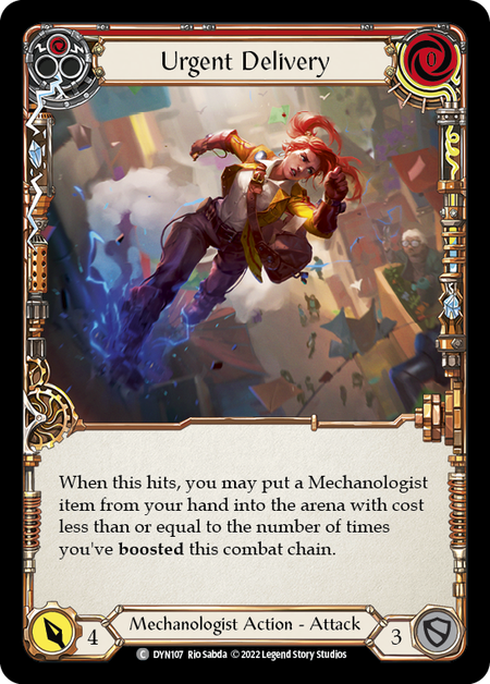 Urgent Delivery (Red) - DYN107 - Common Dynasty