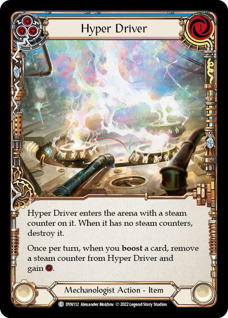 Hyper Driver (Blue) - DYN112 - Common Dynasty