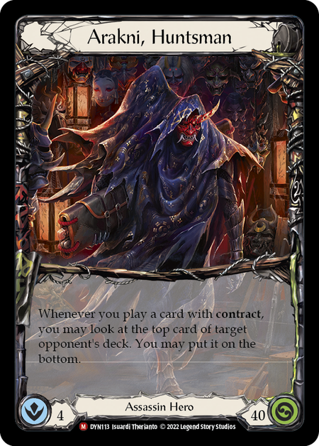 Arakni, Huntsman - DYN113 - Majestic Dynasty