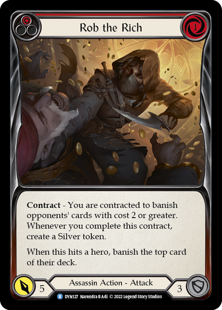 Rob the Rich (Red) - DYN127 - Rare Dynasty