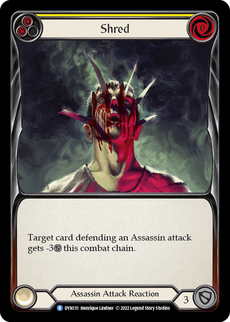 Shred (Yellow) - DYN131 - Rare Dynasty