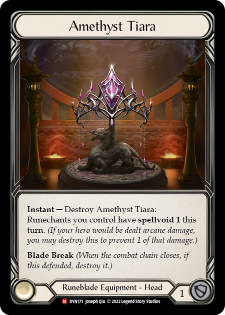 Amethyst Tiara - DYN171 - Majestic Dynasty