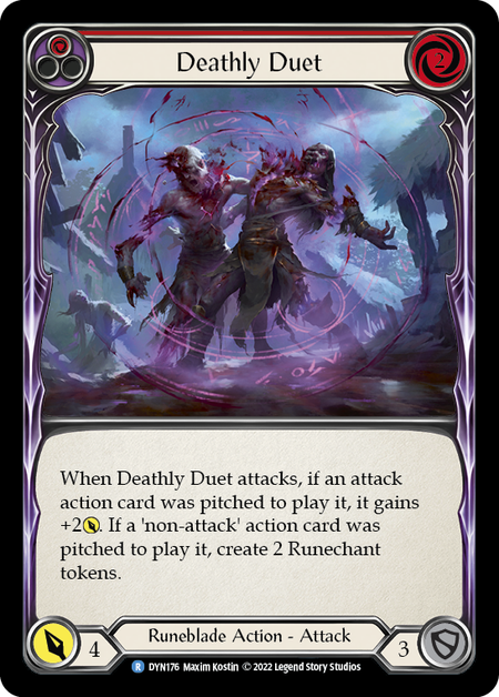 Deathly Duet (Red) - DYN176 - Rare Dynasty