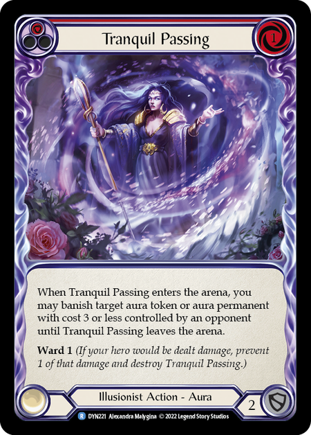 Tranquil Passing (Red) - DYN221 - Rare Dynasty