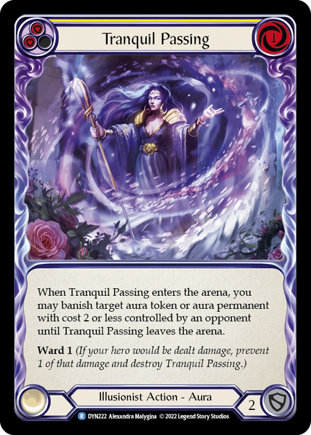 Tranquil Passing (Yellow) - DYN222 - Rare Dynasty