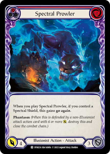 Spectral Prowler (Red) - DYN224 - Common Dynasty