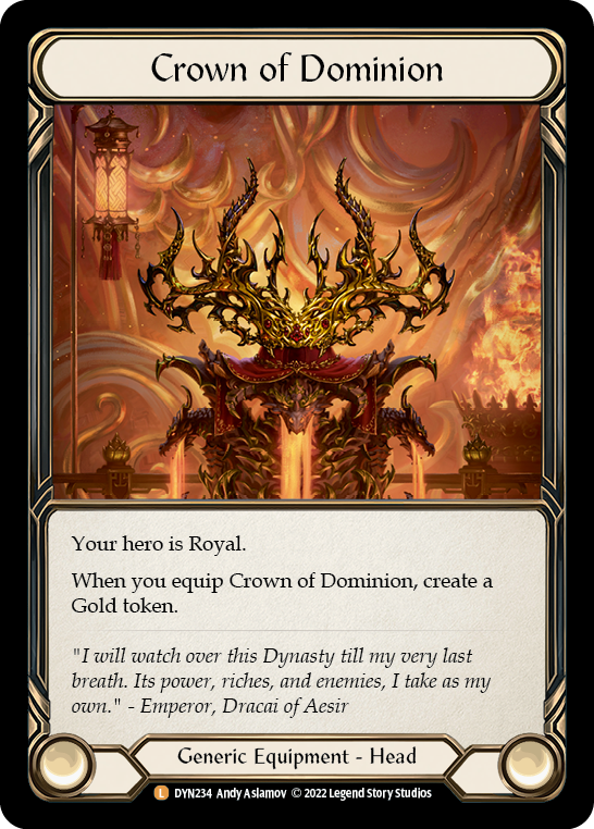 Crown of Dominion - DYN234 - Legendary Dynasty