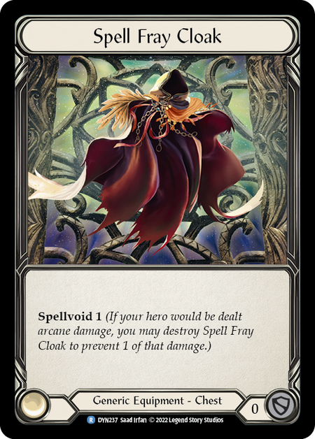 Spell Fray Cloak - DYN237 - Rare Dynasty