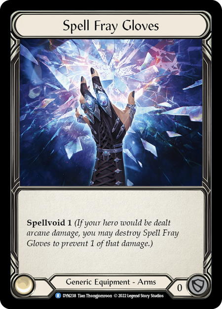 Spell Fray Gloves - DYN238 - Rare Dynasty