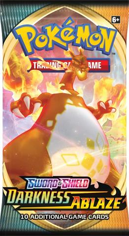 Pokemon TCG Sword and Shield Darkness Ablaze Booster Pack-Cherry Collectables