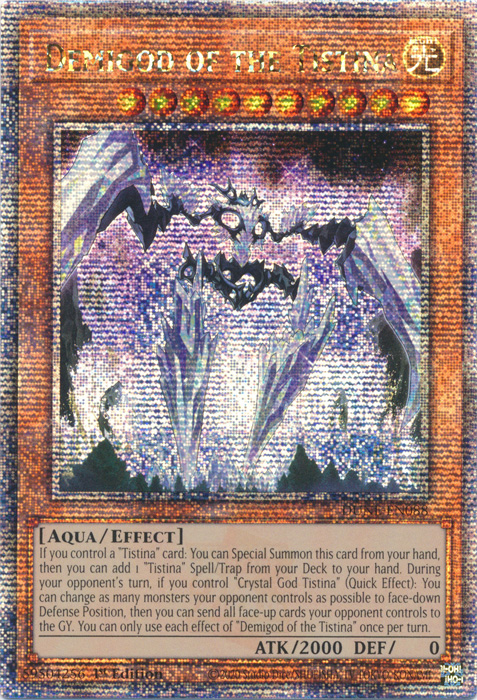 Demigod of the Tistina - DUNE-EN088 - Quarter Century Secret Rare 1st Edition