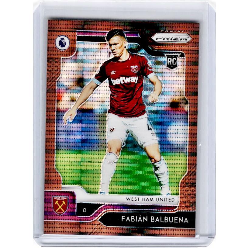 2019-20 Prizm EPL Breakaway Soccer FABIAN BALBUENA Rookie Bronze Prizm 2/20-Cherry Collectables