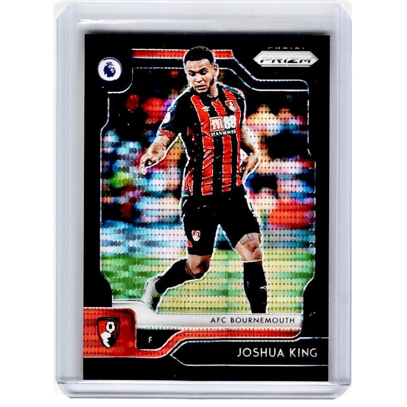 2019-20 Prizm EPL Breakaway Soccer JOSHUA KING Black Prizm 1/1-Cherry Collectables