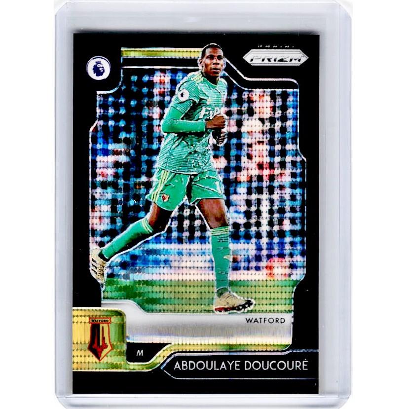 2019-20 Prizm EPL Breakaway Soccer ABDOULAYE DOUCOURE Black Prizm 1/1-Cherry Collectables