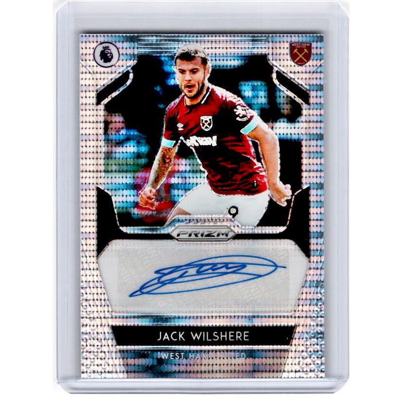 2019-20 Prizm EPL Breakaway Soccer JACK WILSHERE Auto 24/75-Cherry Collectables