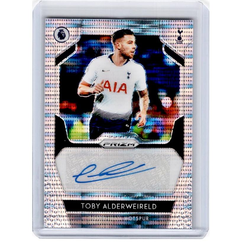 2019-20 Prizm EPL Breakaway Soccer TOBY ALDERWEIRELD Auto 18/75-Cherry Collectables