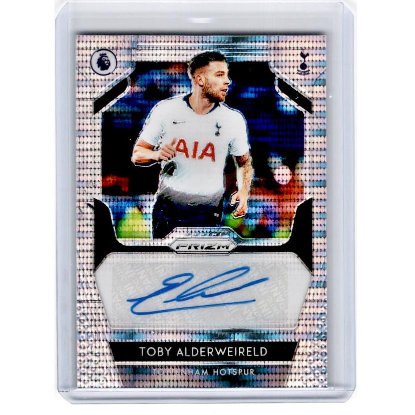 2019-20 Prizm EPL Breakaway Soccer TOBY ALDERWEIRELD Auto 42/75-Cherry Collectables