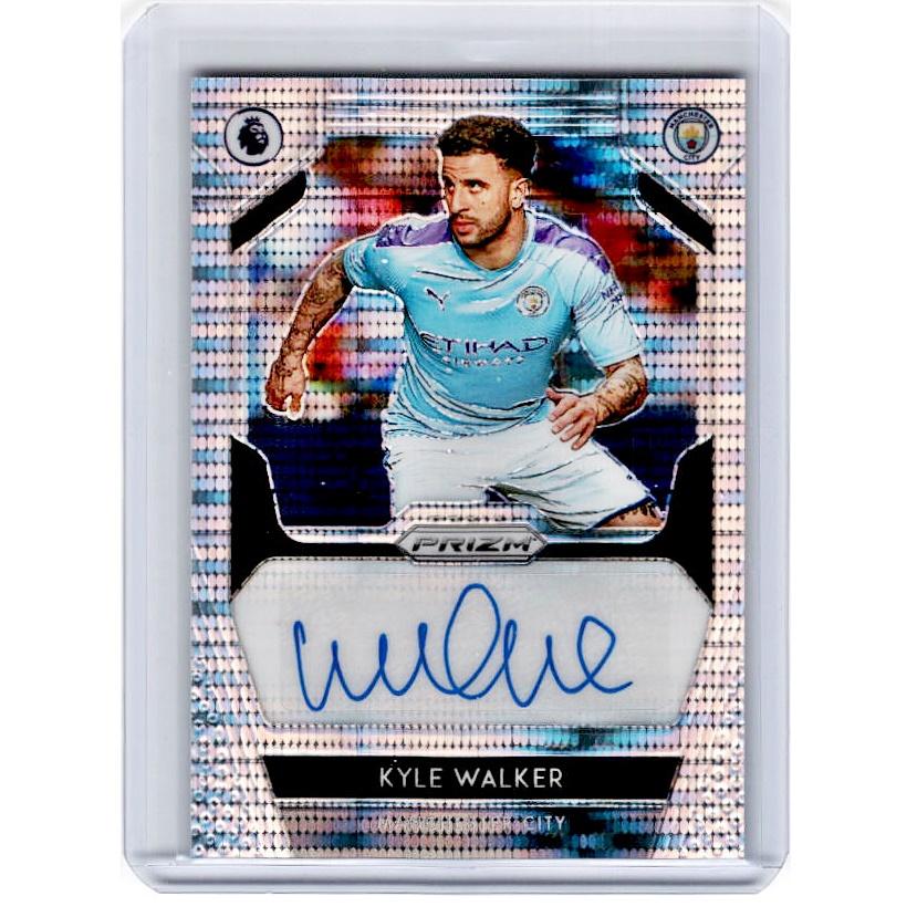 2019-20 Prizm EPL Breakaway Soccer KYLE WALKER Auto 11/50-Cherry Collectables