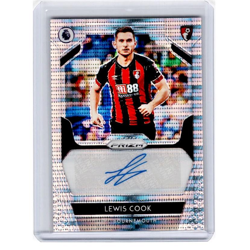 2019-20 Prizm EPL Breakaway Soccer LEWIS COOK Auto 42/50-Cherry Collectables