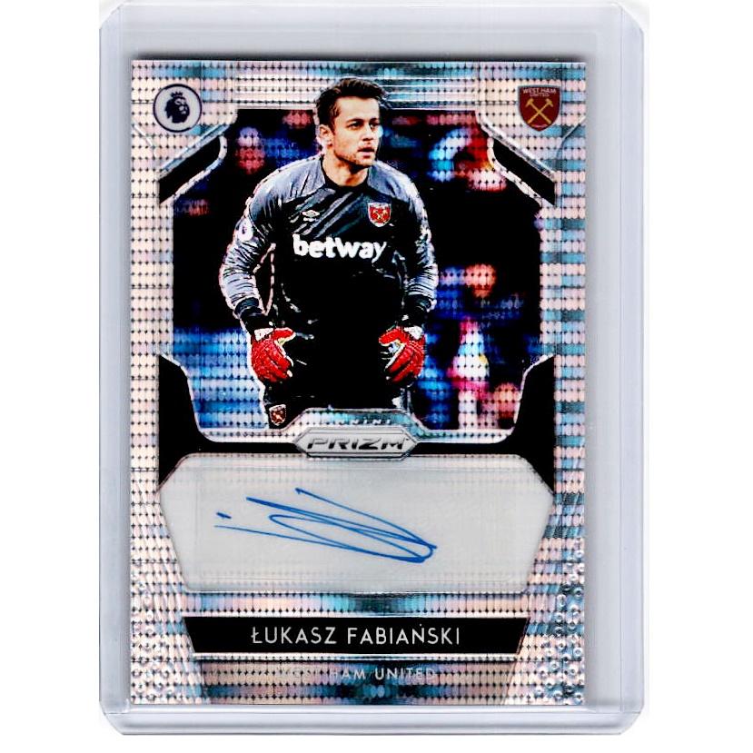 2019-20 Prizm EPL Breakaway Soccer LUKASZ FABIANSKI Auto 34/100-Cherry Collectables