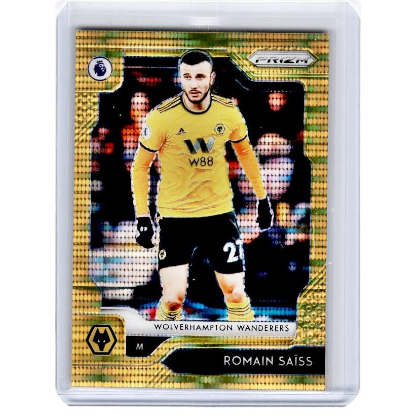 2019-20 Prizm EPL Breakaway Soccer ROMAIN SAISS Gold Prizm 5/10-Cherry Collectables