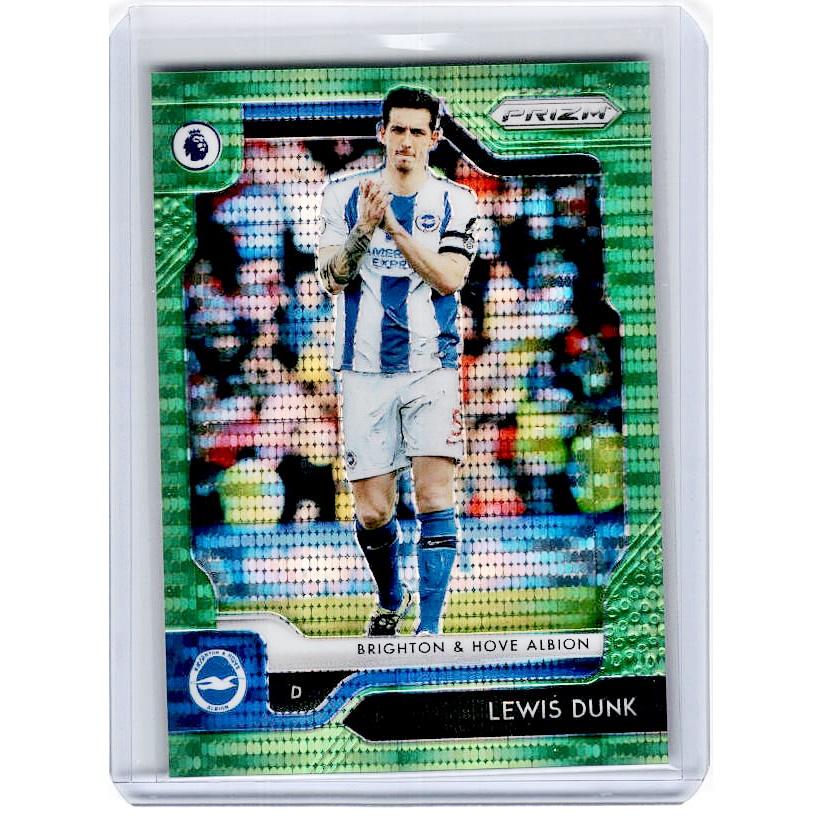 2019-20 Prizm EPL Breakaway Soccer LEWIS DUNK Green Prizm 3/5-Cherry Collectables